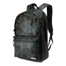 Camo Rubber Backpack “Military Green”