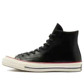 Chuck 70 High “Color Leather – Black”