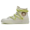 Chuck 70 High Double Laces “White Green”