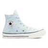 Chuck 70 High “Embroidered Floral Print – Chambray Blue”