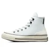 Chuck 70 High Leather “White Beige”