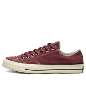 Chuck Taylor All Star 1970s Low “Burgundy Black Egret”