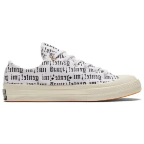 Chuck Taylor All Star 1970s “White Black Orange”