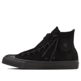 Chuck Taylor All Star Centerzip Suede High “Black Monochrome”