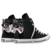 Chuck Taylor All Star Floral Bow “Black Vintage”