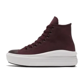 Chuck Taylor All Star High Move “Diamond Metal – Black Currant”