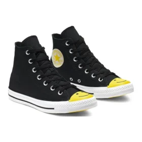 Chuck Taylor All Star High “Smiley Face – Black”