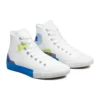Chuck Taylor All Star High “Space Racer – White Kinetic Blue”