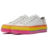 Chuck Taylor All Star Lift Low “Rainbow – Vintage White”