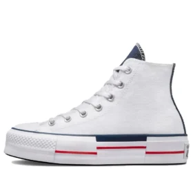 Chuck Taylor All Star Lift Platform Retro Denim “White”