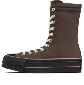 Chuck Taylor All Star Lifted Knee-hi “Brown Black”