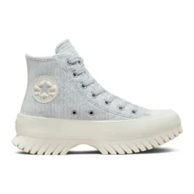Chuck Taylor All Star Lugged 2.0 High “Striped Knit – Gravel”