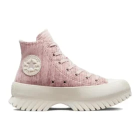 Chuck Taylor All Star Lugged 2.0 High “Striped Knit – Stone Mauve”
