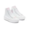 Chuck Taylor All Star Move High “Hybrid Floral – White Pink Foam”