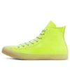 Chuck Taylor All Star Neon Leather High “Neon Yellow”