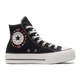 Chuck Taylor All Star Platform High “It”s Okay To Wander – Black”