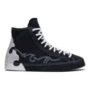 Chuck Taylor All Star Sasha High Top Black Silver “Blue White”