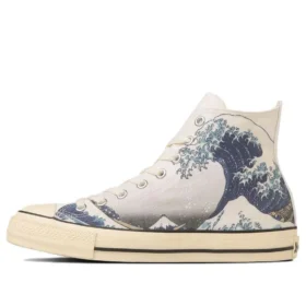Chuck Taylor All Star Wave Ukiyoeprint High Top “White”