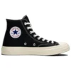 Converse x COMME des GARCONS PLAY Chuck 70 Hi “Black Red”