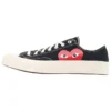 Converse x COMME des GARCONS PLAY Chuck 70 Low “Black White”