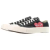 Converse x COMME des GARCONS PLAY Chuck 70 Low “Black White”