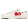 Converse x COMME des GARCONS PLAY Chuck 70 Ox “White” Converse x COMME des GARCONS PLAY Chuck 70 Ox “White”