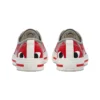 Converse x COMME des GARCONS PLAY Jack Purcell “Drizzle Red”