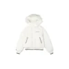 Convertible Long Down Jacket Asia Sizing “White”