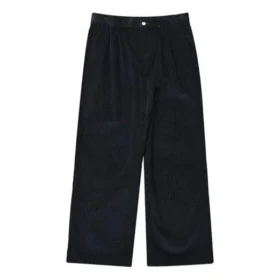Corduroy Double Pleat Chino Pant Asia Sizing “Black”