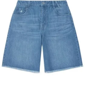 Denim Shorts Asia Sizing “Light Blue Wash”