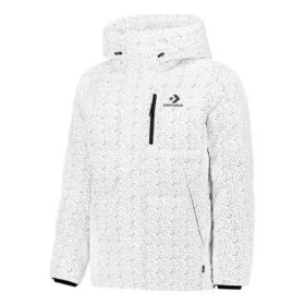 Down Fill Puffer AOP Jacket Asia Sizing “White”