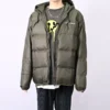 Downfilled Hooded Jacket Asia Sizing “Cargo Khaki”