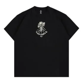 Flower Friends Tee Asia Sizing “Black”