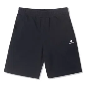 Go-To Embroidered Star Chevron Standard-Fit Fleece Short Asia Sizing “Black”
