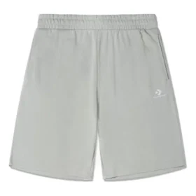 Go-To Embroidered Star Chevron Standard-Fit Fleece Short Asia Sizing “Grey”