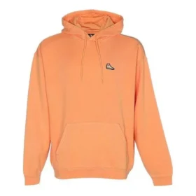 Go-To Sneaker Patch Loose-Fit Pullover Hoodie Asia Sizing “Pink Orange”