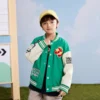Golf Jacket “Green White”