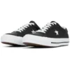 Leather One Star Low Top “Black White”