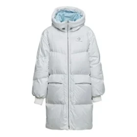 Long Down Jacket Asia Sizing “White”