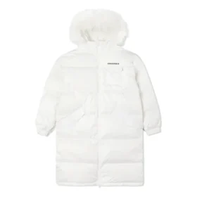 Long Down Jacket Asia Sizing “White”