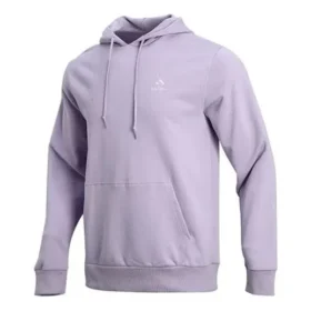 Men”s Converse Athleisure Casual Sports Hooded Pullover Knit Light Purple
