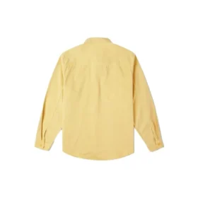 Men”s Converse Casual Woven Button Cardigan Retro Long Sleeves Jacket Gold Men”s Converse Casual Woven Button Cardigan Retro Long Sleeves Jacket Gold