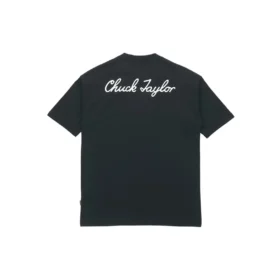 Men”s Converse Classic Chuck Printing Short Sleeve Black