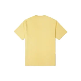 Men”s Converse Embroidered Sports Round Neck Short Sleeve Yellow Men”s Converse Embroidered Sports Round Neck Short Sleeve Yellow