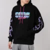 Men”s Converse Flash Logo Printing Sports Fleece Lined Black