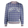 Men”s Converse x Todd Snyder Crossover Series Plaid Pattern Loose Long Sleeves Blue