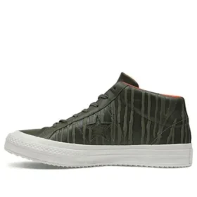 One Star Mid Tops Green