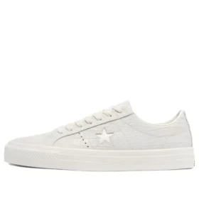 One Star Pro Low “Croc Emboss – Egret”