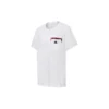 Pocket Round Neck Short Sleeve White