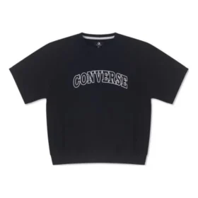 Retro Chuck Crew T-shirt Asia Sizing “Black”